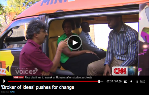 Rakesh Rajani sur les voix africaines de CNN