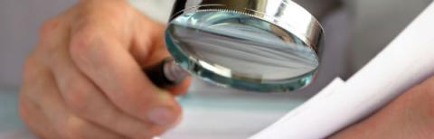 IRM magnifying glass