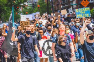 Manifestation de Black Lives Matter