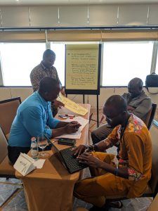 Liberian stakeholders in the Dubai peer exchange