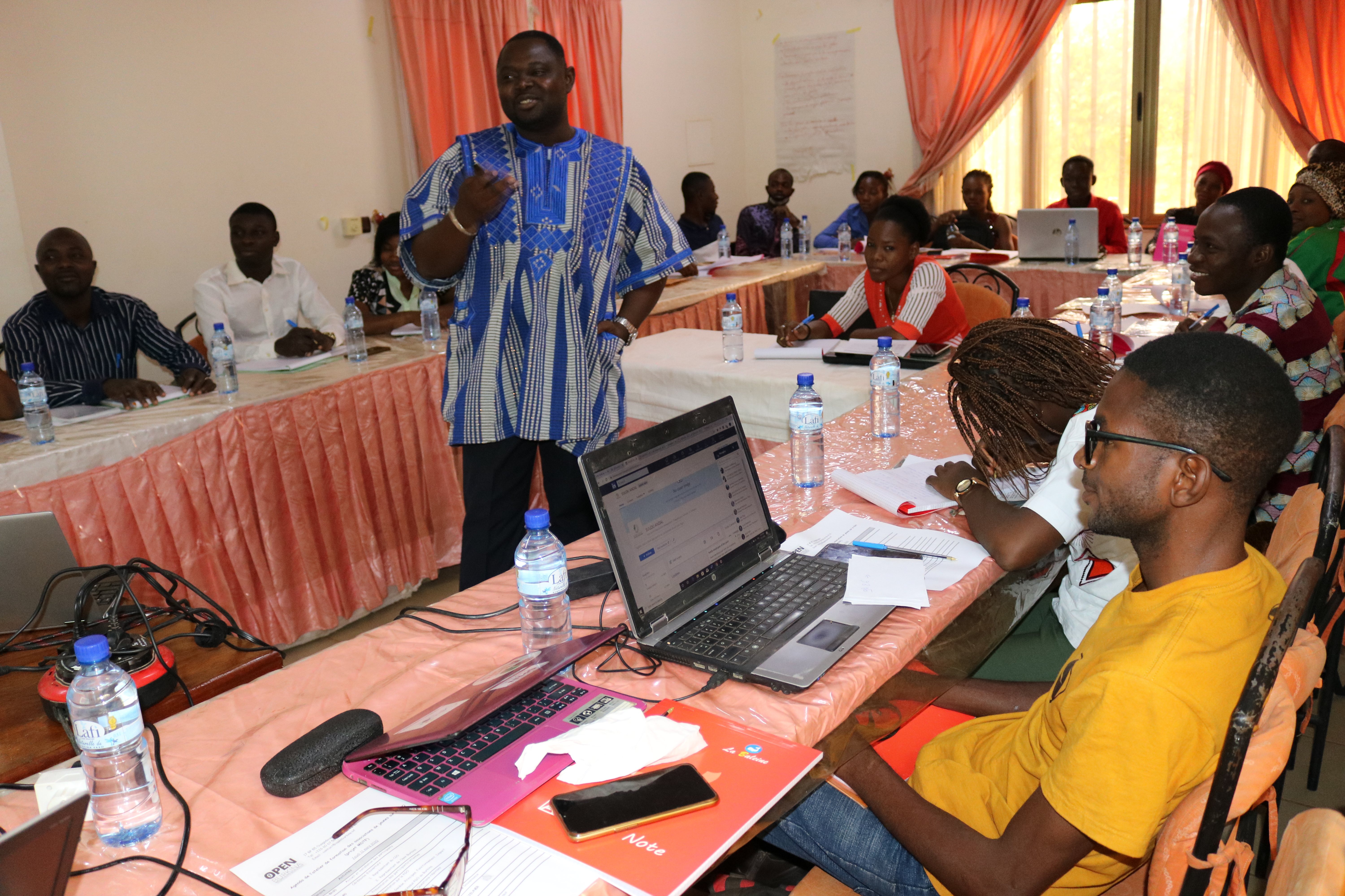 Atelier d'autonomisation des jeunes au Burkina Faso, mars 2020