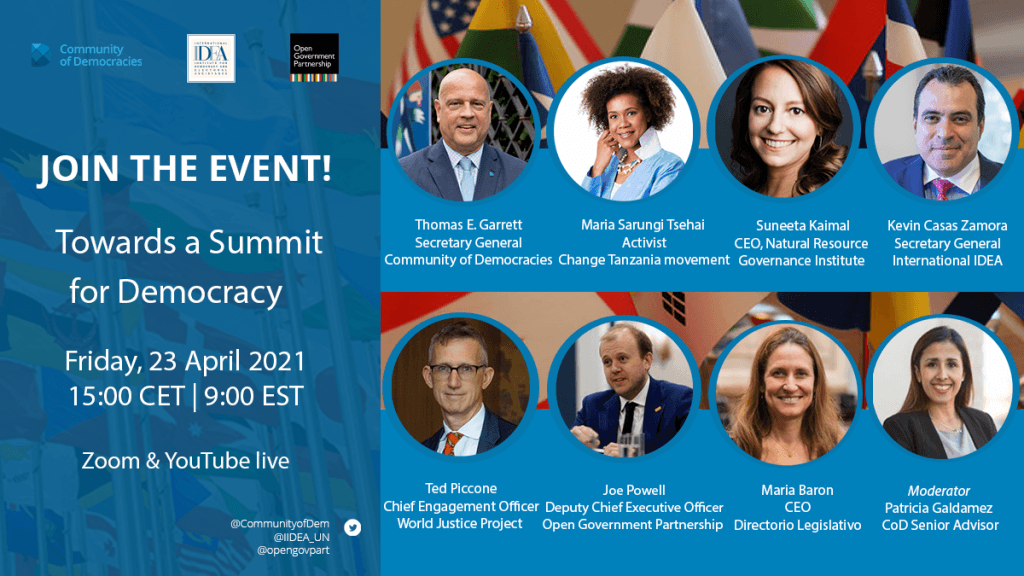 Towards a Summit for Democracy