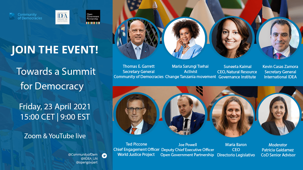 Towards a Summit for Democracy