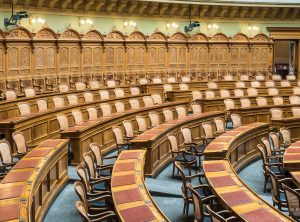 Grandstand in the National Council