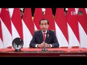 Widodo au Sommet OGP 2021