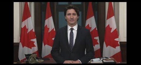 El primer ministro Justin Trudeau se dirige a los líderes mundiales en la Cumbre Global de OGP 2021