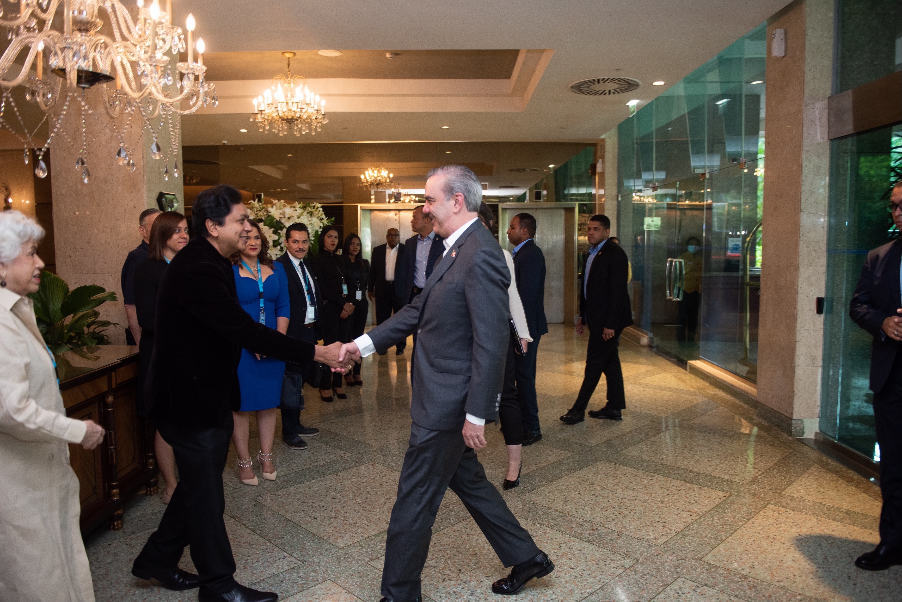 Dominican President Luis Abinader and OGP CEO Sanjay Pradhan Welcome Reformers to Open Americas