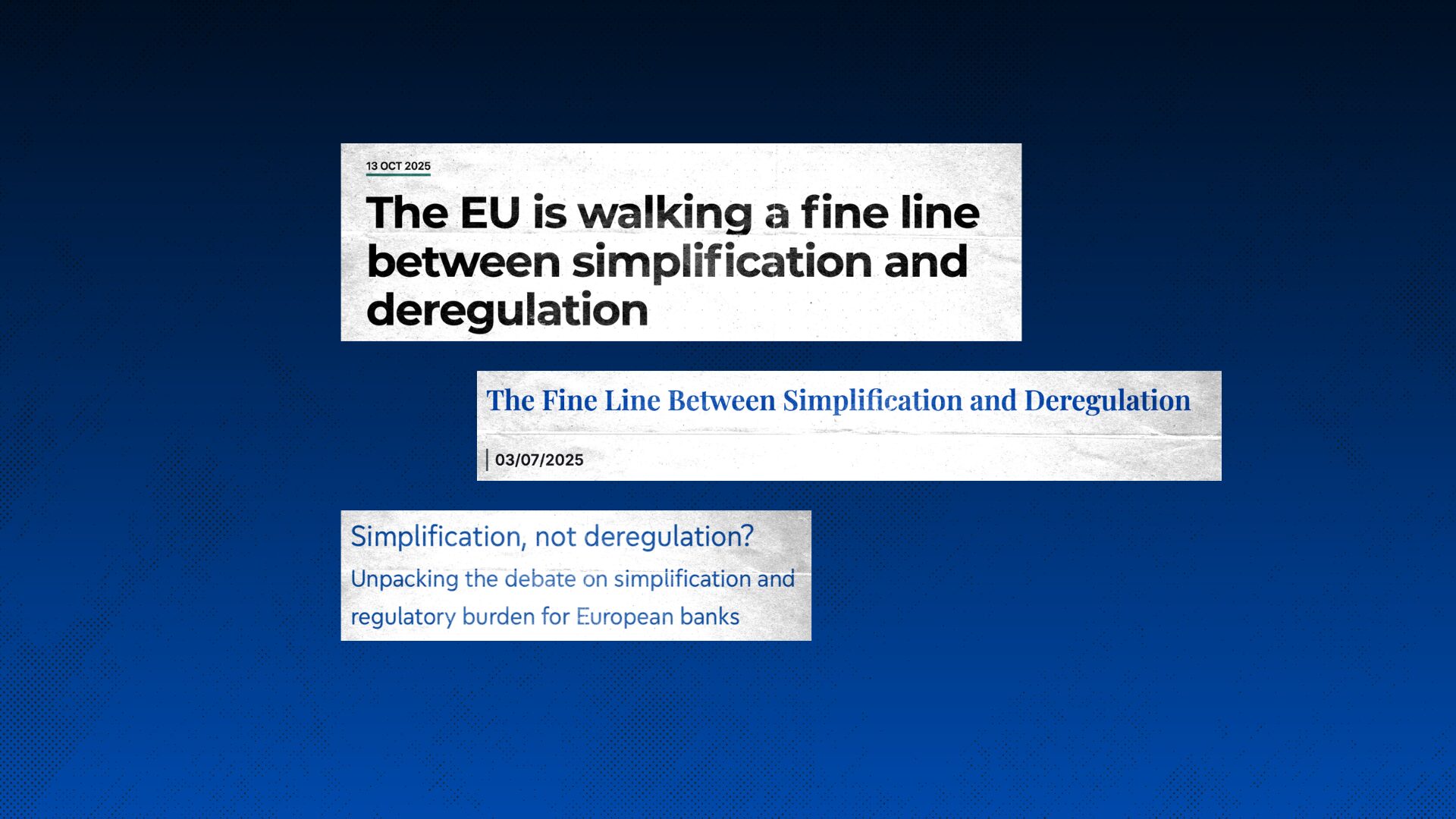 Simplification and Open Government: Friends or Foes?