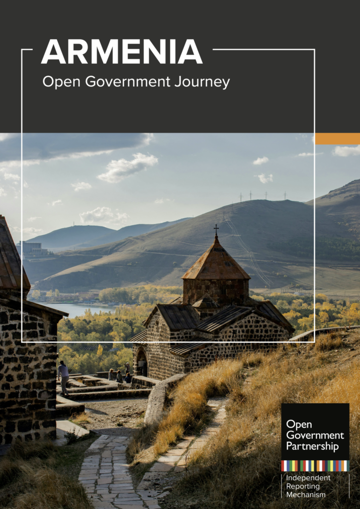 Couverture du rapport sur l'Arménie
